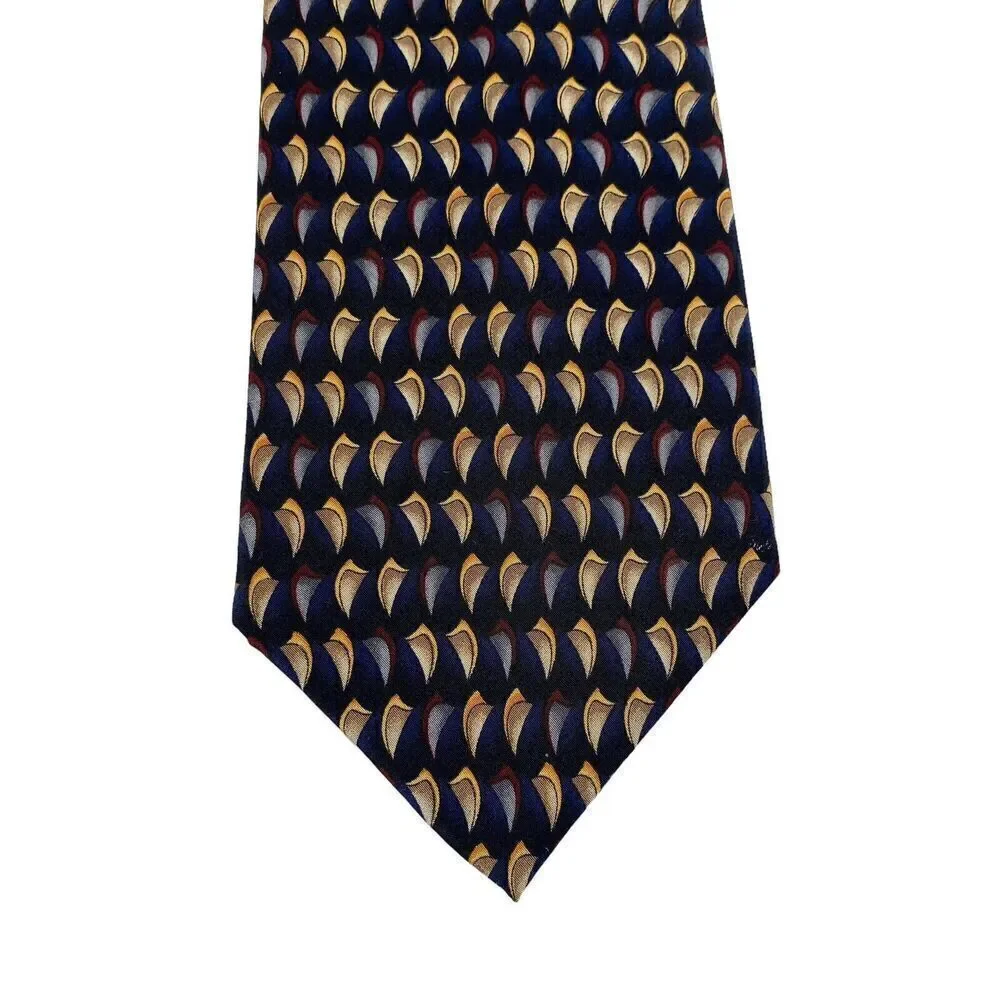Stonehenge Cocktail Collection Tie Men's Necktie Silk Vodka Blue Yellow Maroon